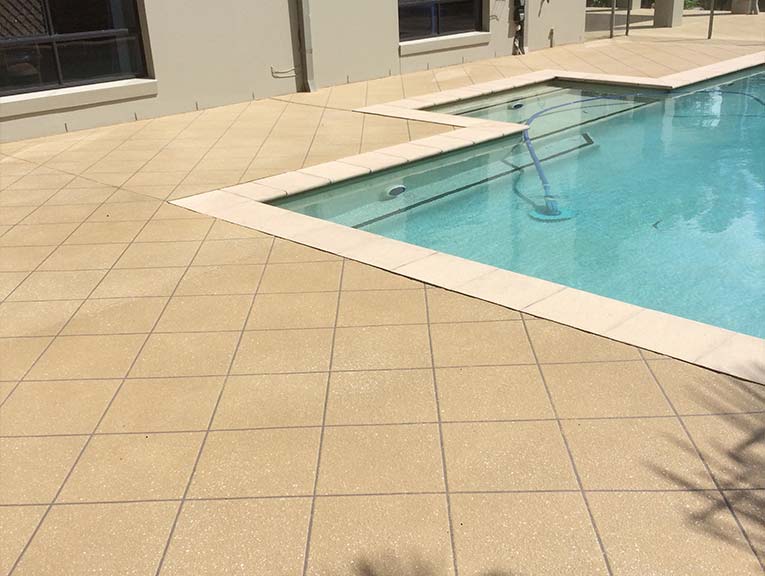 pool surrounds concrete resurfacing service